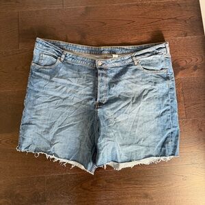 H&M Light Blue Denim Shorts